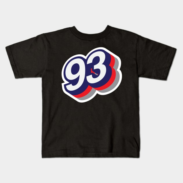 93 Kids T-Shirt by MplusC